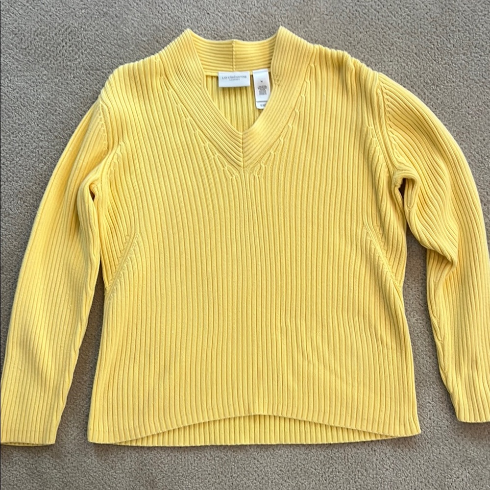 Lauren Ralph Lauren Yellow Sweater